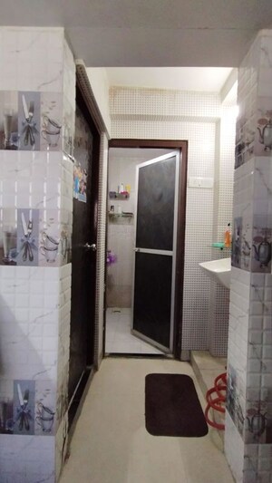 Building Lobby in 1 BHK Apartment at Mhada Complex, Kandivali East – for Rent