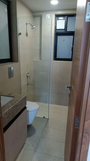 Bathroom in 3.5 BHK Apartment at Krisumi Waterfall Residences, Sector 36a – for Rent