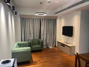 Team Area in 3.5 BHK Apartment at Krisumi Waterfall Residences, Sector 36a – for Rent
