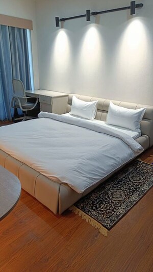 Bedroom in 3.5 BHK Apartment at Krisumi Waterfall Residences, Sector 36a – for Rent