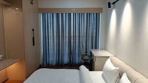 Bedroom in 3.5 BHK Apartment at Krisumi Waterfall Residences, Sector 36a – for Rent