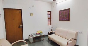 Living Room in 2.5 BHK Apartment at Bhusari Colony – for Rent