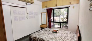 Bedroom in 2.5 BHK Apartment at Bhusari Colony – for Rent