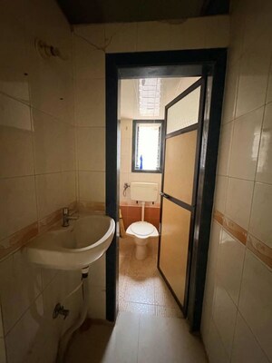 Bathroom in 1 BHK Apartment at Anamika CHS Dombivli West, Dombivli West – for Rent