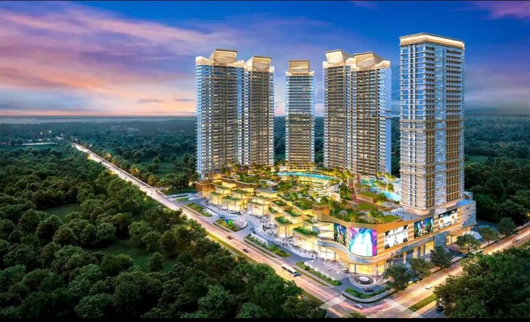 Exterior View, m3m-the-cullinan 4 Bedroom 4200 Sq.Ft. Apartment In Sector 94 Noida 10712492