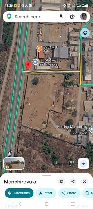  Land For Sale in Narsingi
