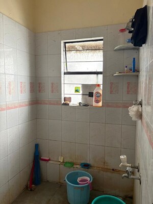 Bathroom in 1 BHK Villa at Karve Nagar – for Rent