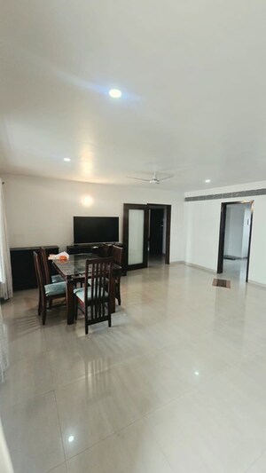 Living Room in 4 BHK Apartment at Oxford Hallmark, Koregaon Park – for Rent