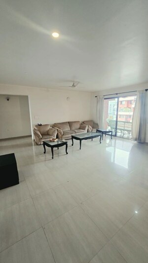 Living Room in 4 BHK Apartment at Oxford Hallmark, Koregaon Park – for Rent
