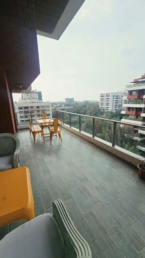 4 BHK Apartment – Exterior View View at Oxford Hallmark, Koregaon Park - for Rent