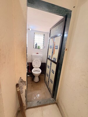 Bathroom in 1 BHK Apartment at Gauri Shankar CHS, Dombivli West – for Rent