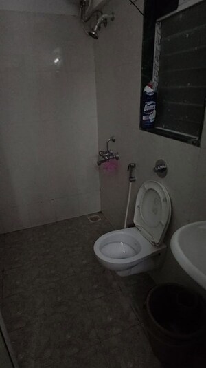 Bathroom in 1 BHK Apartment at Romell Orbis, Andheri East – for Rent