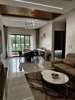 Living Room in 2 BHK Apartment at Aarohana Adira, Devanahalli – for Sale
