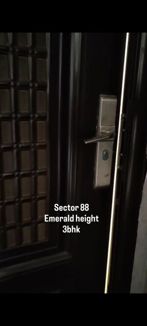 Building Lobby in 3 BHK Apartment at Emerald Anmol, Sector 88 – for Sale