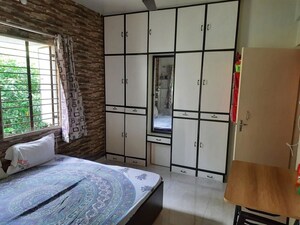 Bedroom in 3 BHK Apartment at Ramkrishna Paramhans Nagar – for Rent