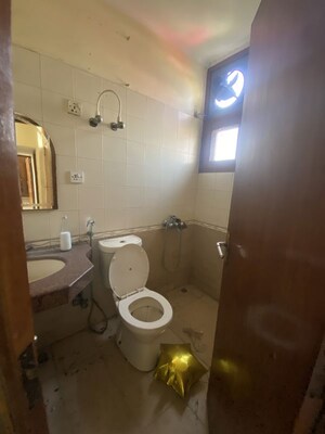 Bathroom in 3 BHK Apartment at Palmwood Estate, Sector 21d – for Rent