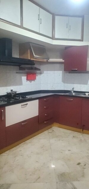 Kitchen in 3 BHK Apartment at Jayamahal – for Rent