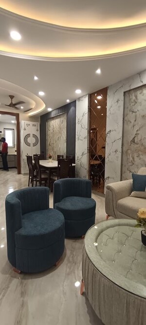 Living Room in 3 BHK Builder Floor at BPTP District 3, Sector 85 – for Sale