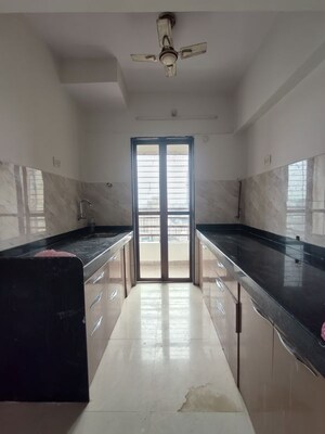 Kitchen in 1.5 BHK Apartment at Hubtown Greenwoods, Vartak Nagar – for Rent