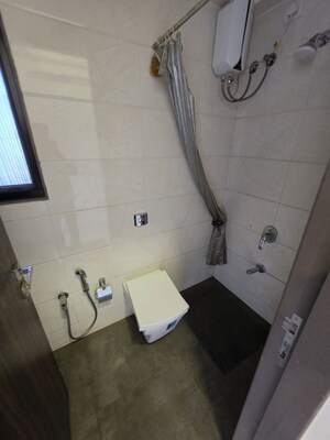 Bathroom in 2 BHK Apartment at Kings Paradise, Chembur – for Rent
