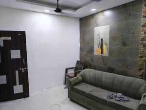 Living Room in 1 BHK Apartment at Prahlad Nagar – for Rent