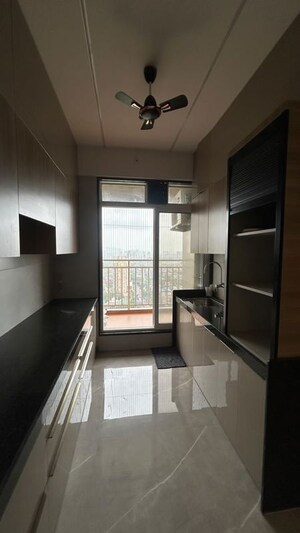 Kitchen in 3 BHK Apartment at Big Splash, Vashi Sector 17 – for Rent