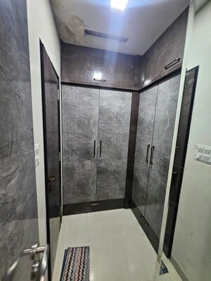 Bathroom in 4 BHK Apartment at Thakur Jewel Tower, Kandivali East – for Rent
