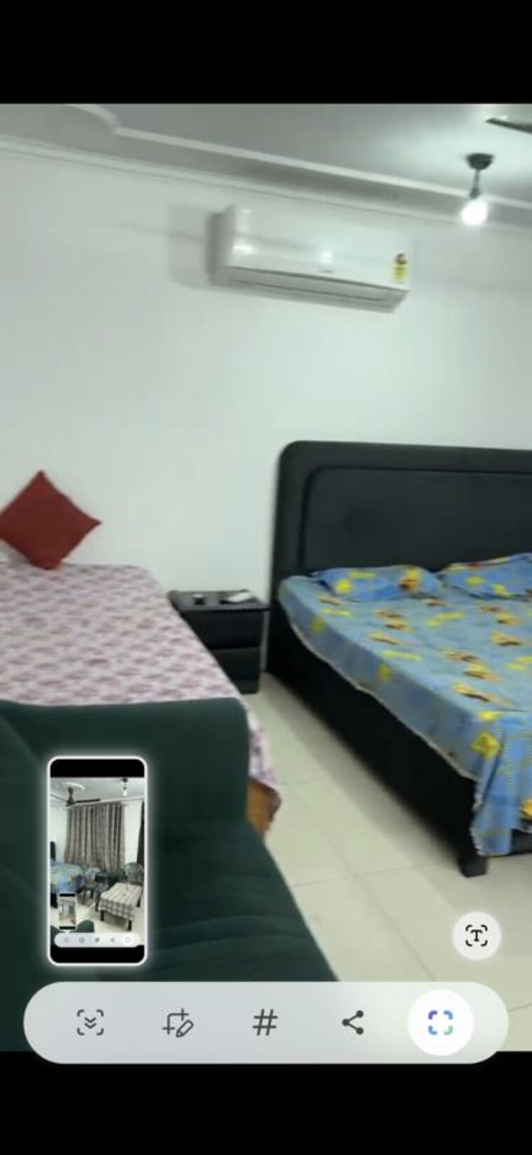 Bedroom, green park 2 Bedroom 900 Sq.Ft. Builder Floor In Green Park Delhi 10712798