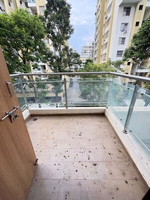 Balcony in 2 BHK Apartment at Icon Westwood Estates, Wakad – for Rent