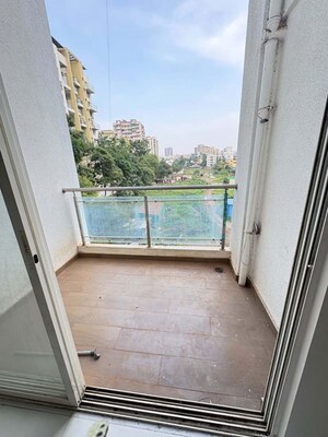 Balcony in 2 BHK Apartment at Icon Westwood Estates, Wakad – for Rent