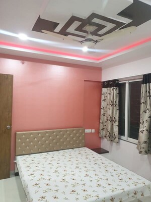 Bedroom in 2 BHK Apartment at Shree Sonigara Signature Park, Wakad – for Rent