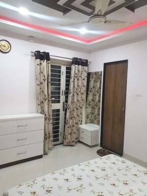 Bedroom in 2 BHK Apartment at Shree Sonigara Signature Park, Wakad – for Rent