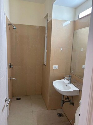 Bathroom in 3 BHK Apartment at Emaar Emerald Estate, Sector 65 – for Rent