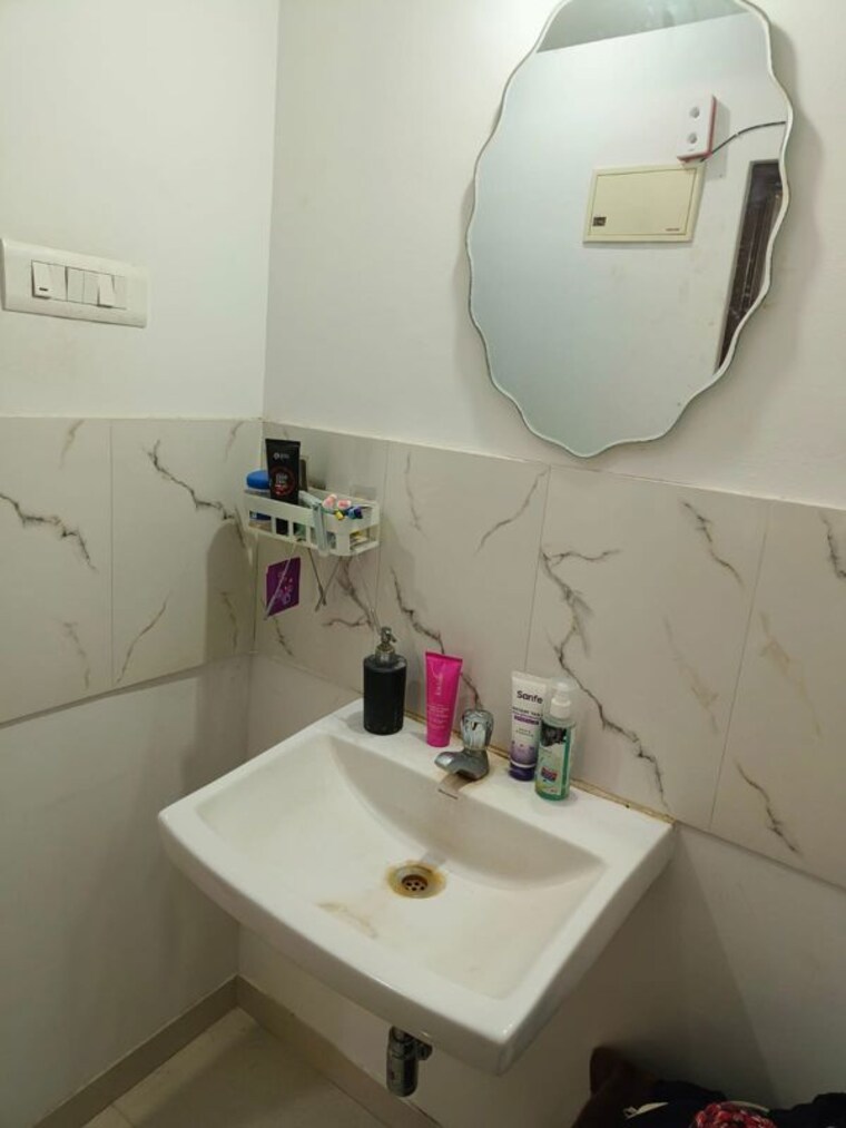 Bathroom, ganga-fernhill 2 Bedroom 632 Sq.Ft. Apartment In Undri Pune 10712845