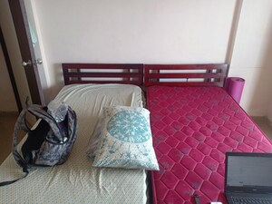 Bedroom in 3 BHK Apartment at Sankalp Siddhi Khopat, Khopat – for Rent