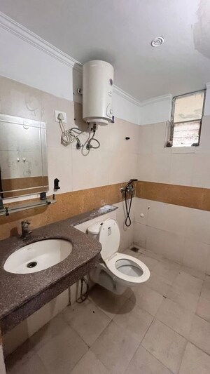 Bathroom in 3 BHK Apartment at Amrapali Verona Heights, Tech Zone 4 Greater Noida – for Rent