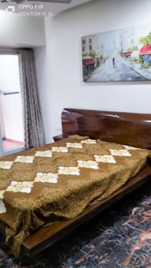 Bedroom in 3.5 BHK Apartment at Goel Ganga Melrose, Sopan Baug – for Rent