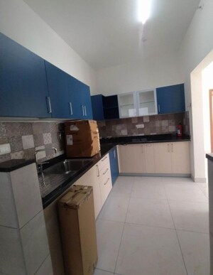 Kitchen in 3 BHK Apartment at Prestige Lakeside Habitat, Varthur – for Rent