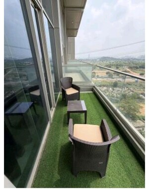 Balcony in Studio Apartment at M3M Skywalk, Sector 74 – for Sale