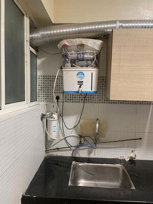 Bathroom in 2 BHK Apartment at Miracle Mark, Wakad – for Rent