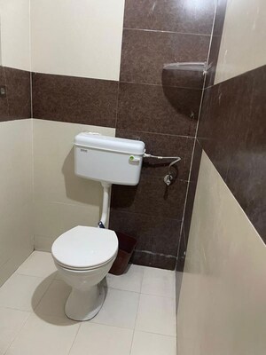 Bathroom in 2 BHK Apartment at Miracle Mark, Wakad – for Rent