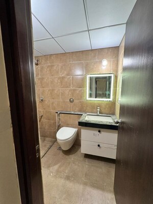 Bathroom in 4 BHK Apartment at Purva Atmosphere, Thanisandra Main Road – for Sale