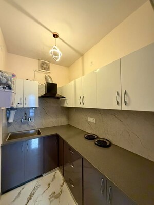 Kitchen in 1 BHK Builder Floor at Sector 42 – for Rent