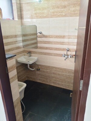 Bathroom in 3 BHK Builder Floor at Palam Vihar – for Rent