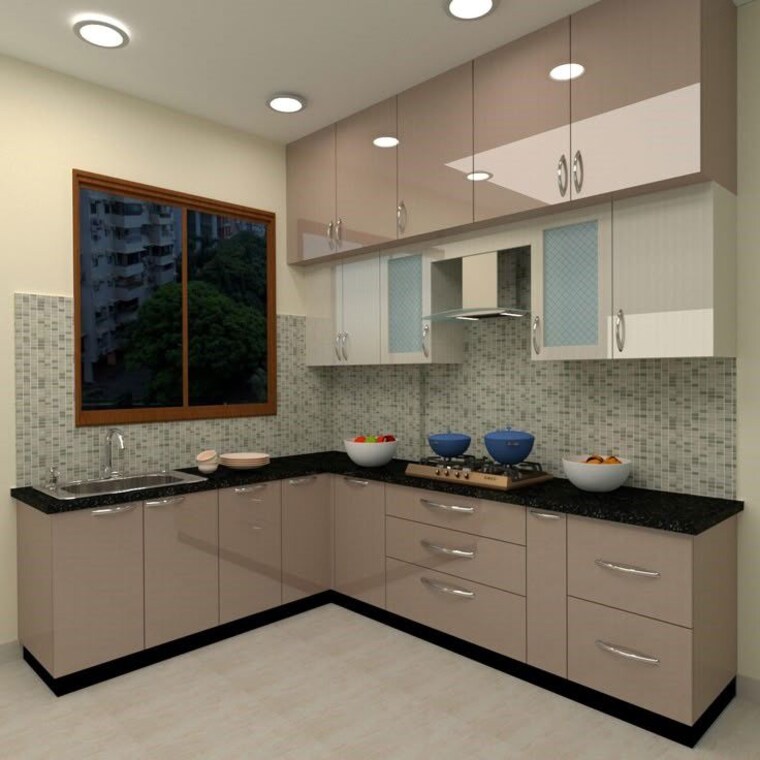 Kitchen, ottapalam 3 Bedroom 1300 Sq.Ft. Villa In Ottapalam Palakkad 10712940