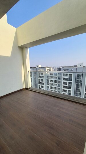Staircase in 4 BHK Apartment at Kasturi Epitome, Wakad – for Sale
