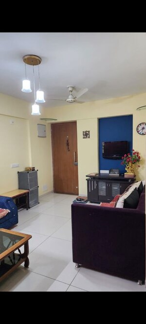 Living Room in 2 BHK Apartment at Sangani Samarthya Status, Chandkheda – for Rent