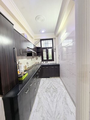 Kitchen in 2 BHK Builder Floor at RWA Apartments Sector 108, Sector 108 – for Rent