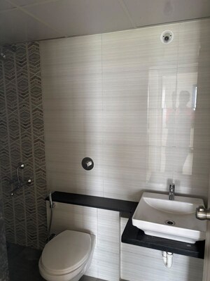 Bathroom in 2 BHK Apartment at Kohinoor Sapphire 2, Tathawade – for Rent