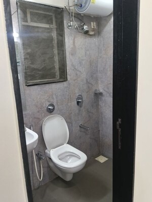 Bathroom in 1 BHK Apartment at Gundecha Greens, Kandivali East – for Rent